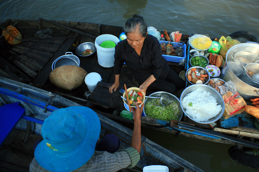 Chợ nổi Cái Răng