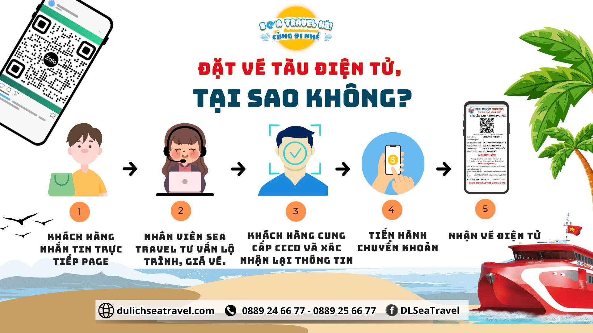 GIÁ VÉ TUYẾN CÔN ĐẢO