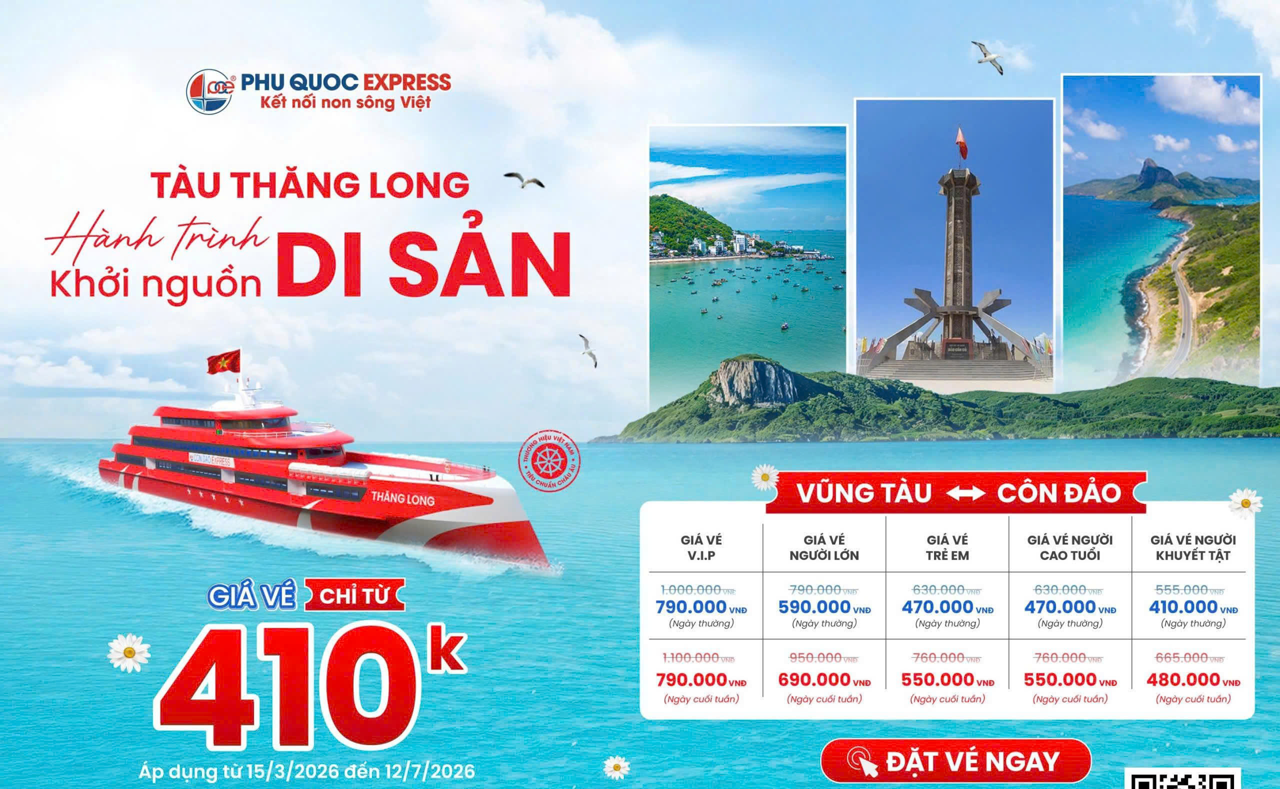 VŨNG TÀU – CÔN ĐẢO